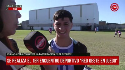 M&aacute;s de 180 j&oacute;venes participaron de una jornada deportiva en el Club Urquiza de Paran&aacute;